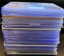 50 3X4 Top Loader USED Rigid Sleeves for Standard Sized Trading Cards