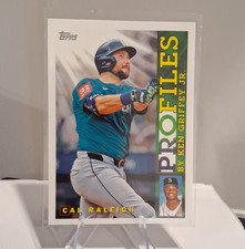 Topps 2026 Profiles Insert Cal Raleigh Seattle Mariners TP-24 Baseball Card