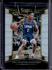 2018-19 Panini Select Shai Gilgeous-Alexander RC Silver Prizm Concourse #7