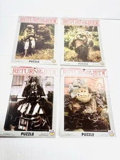 Star Wars Return Of The Jedi Craft Master Puzzles 1983 Lot Of 4 Vintage
