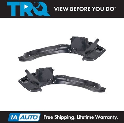 TRQ Inner Fender Liner Set For 2008-2012 Chevrolet Malibu GM1248201 GM1249201