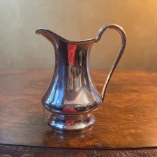 Antique Stewart Dawson Silver Plated Milk Creamer Jug