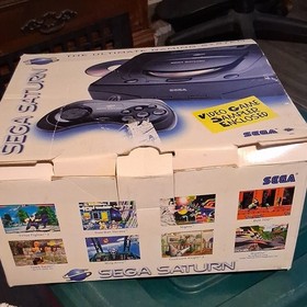 vintage complete Saturn 670-8975A Console Bundle Black, Controller, Sampler, Box