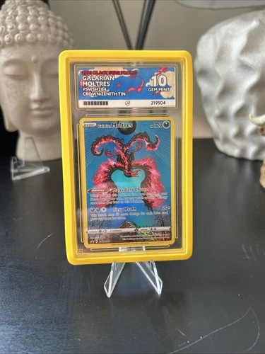 ACE 10 Galarian Moltres SWSH284 Black Star Promo Crown Zenith Shinji Kanda