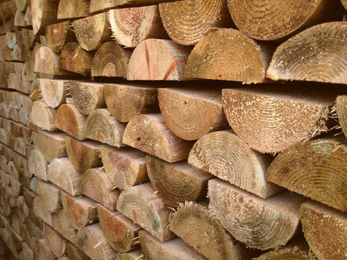 Wooden post and rail packs for a 2 rail fence fencing - just choose the length! - Picture 5 of 7