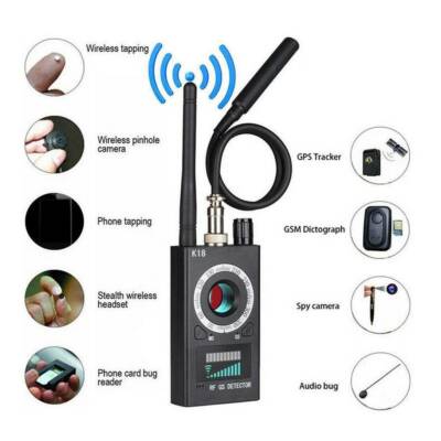 Multifunction Anti-spy Bug Detector WiFi Camera GSM Finder GPS/RF Signal Tracker