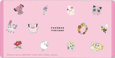 Pokémon Fairy Type Desk Mat Playmat Spielmatte OVP