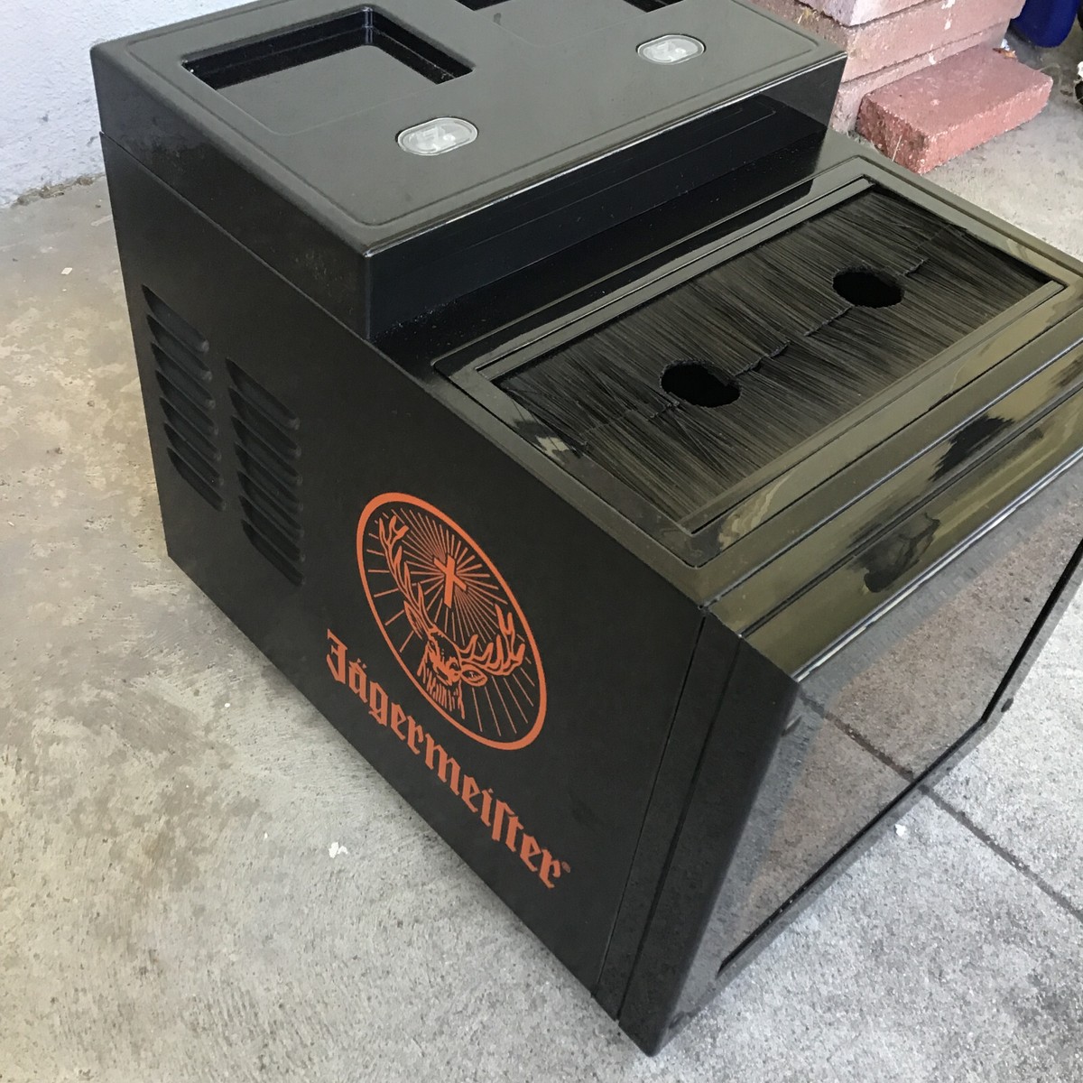 JAGERMEISTER SPEED POUR MACHINE 2 BOTTLE FREEZER w/ 2 Bottle Neck