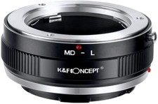 K F Concept Lens Adapter for Minolta Rokkor SR/MD/MC Lens to L Mount Cameras