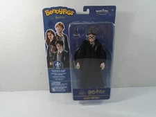 NOBLE TOYS--HARRY POTTER WIZARDING WORLD--7" BENDYFIGS HARRY POTTER FIGURE (NEW)