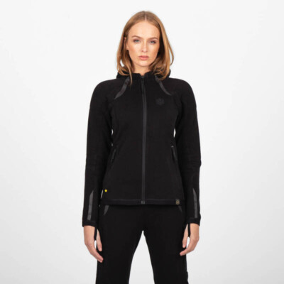 Sweat Zippé Everlast Femme – Noir, Capuche, Poches – Taille 10 (parfait état)