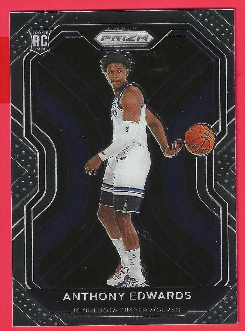 2020-21 Panini Prizm Anthony Edwards Rookie RC #258 Base Minnesota  Timberwolves | eBay