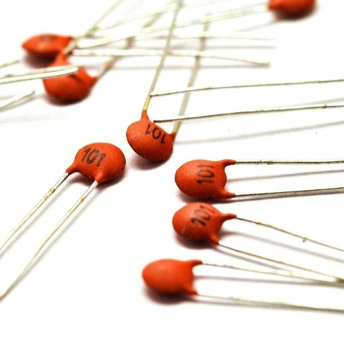 Ceramic Disc DIP Capacitors 1,3,5,10,15,22,33,39,56,68,75,82,100,150,180 pF 50V - Picture 4 of 4