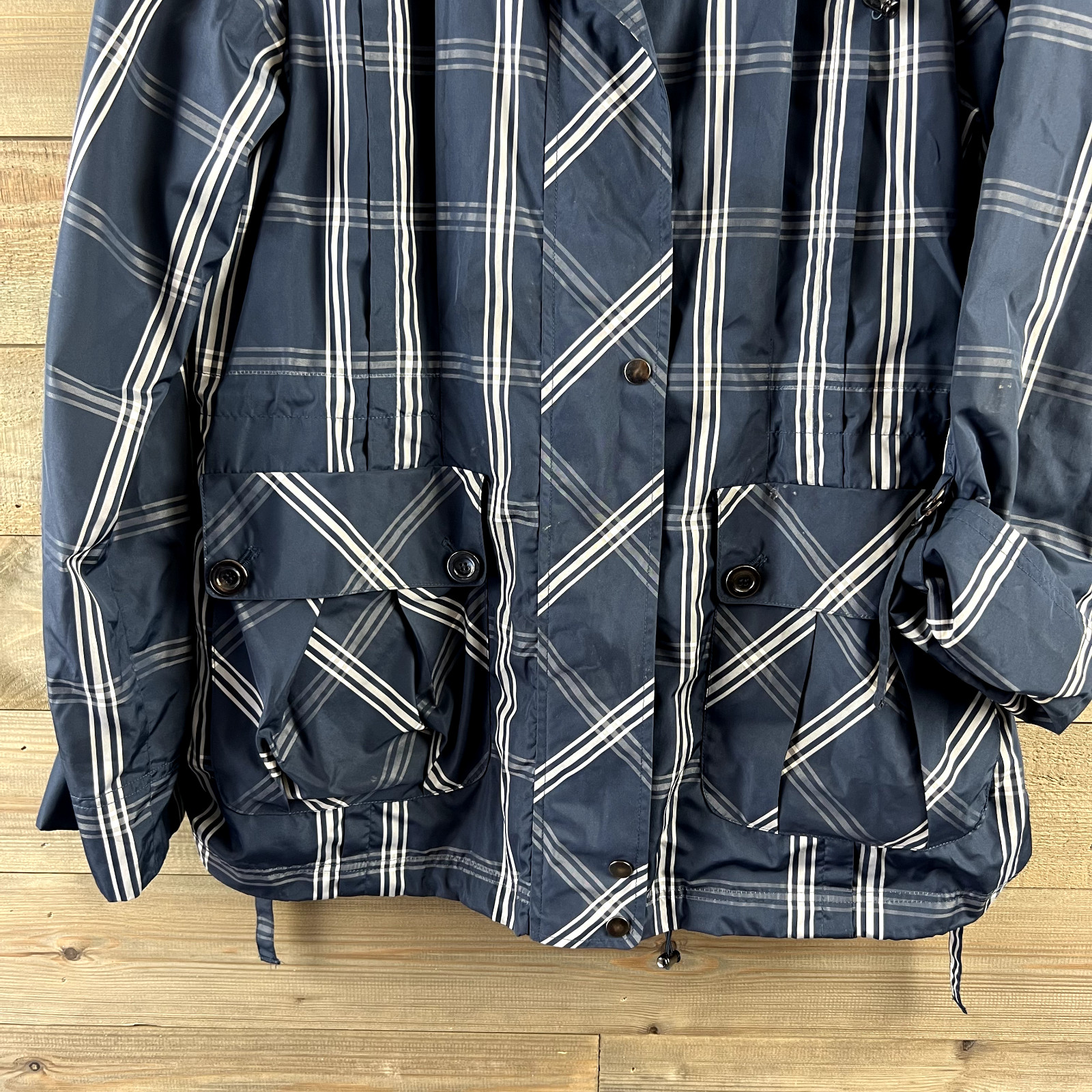 Pendleton Womens Jacket Windbreaker Lined Plaid P… - image 3