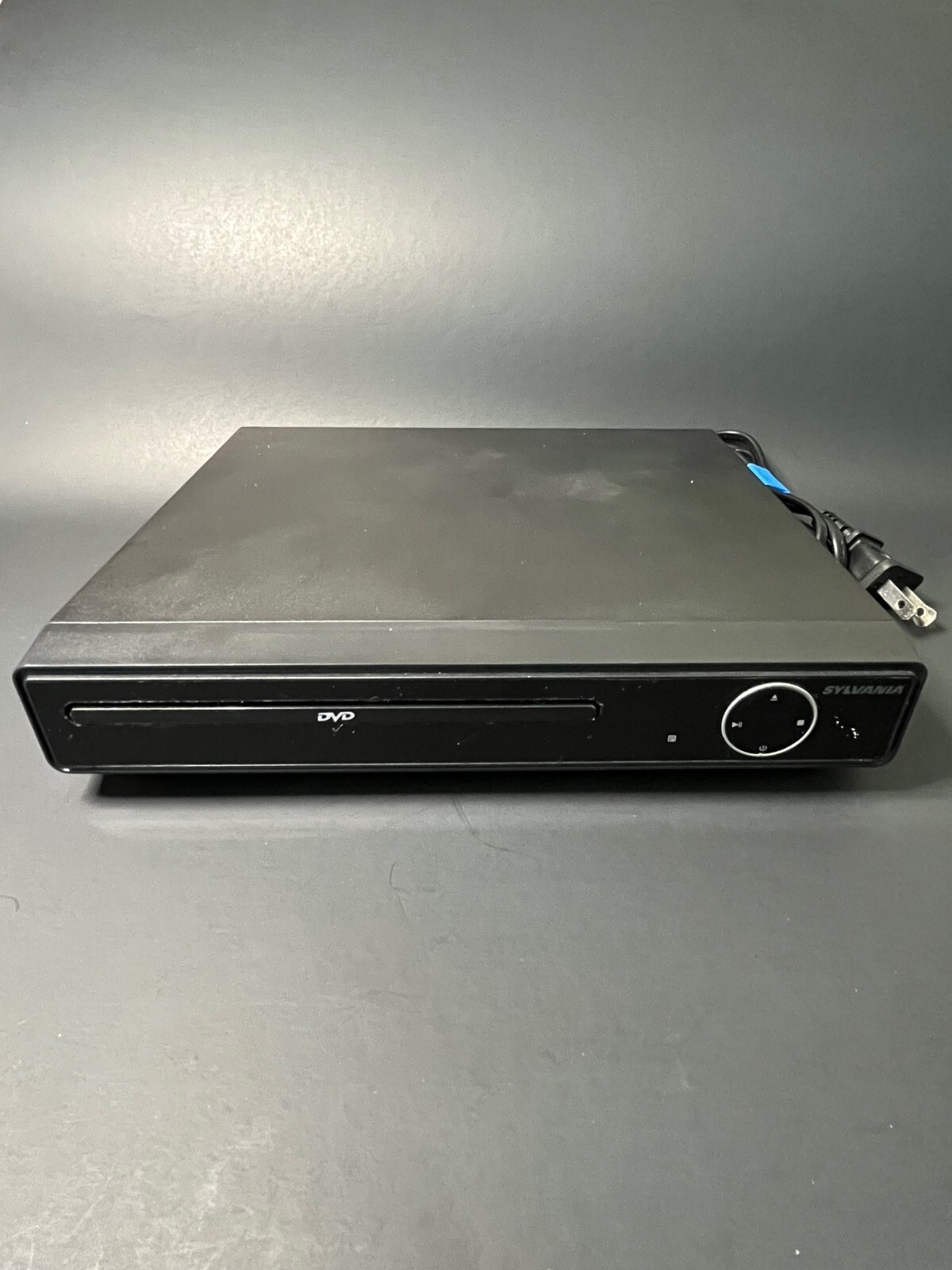 Sylvania DVD Player MP3 Playback/JPEG Black SDVD6656 No book or Remote