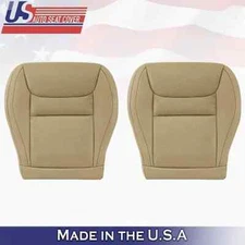 2001 2002 2003 For Toyota Highlander Driver& Passenger Bottom Leather Covers Tan