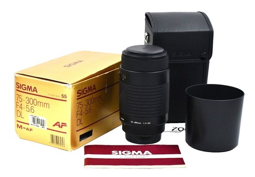 Minolta Maxxum 7000 35mm Camera With Sigma Auto Focus 75-300mm 2