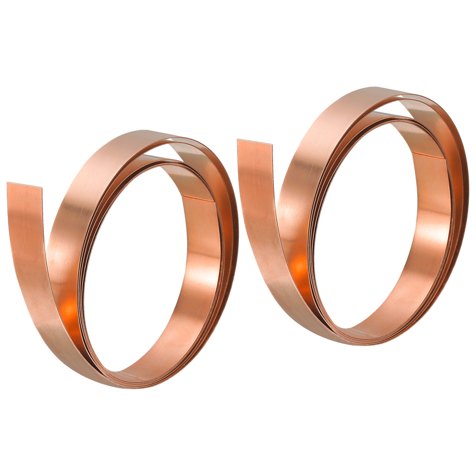 Copper Thin Foil Roll Sheet, 2Pcs 0.3x10x1000mm Pure Copper Foil Sheet Roll