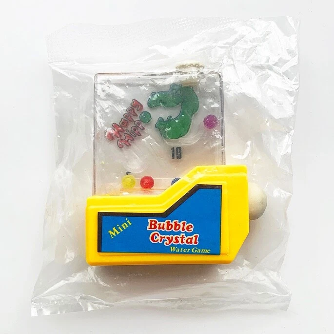 2 NEW Ring Toss & Happy Hippo Mini BUBBLE CRYSTAL Water Toy Games - Like TOMY - Image 2 of 3