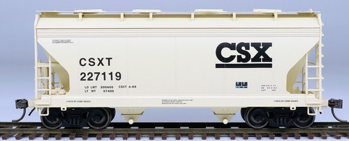 Intermountain HO 46530-29 ACF 2-Bay Covered Hopper CSX #227520 NIB
