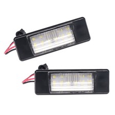 Passt für Nissan Qashqai J10 J11 NP300 NV200 LED Kennzeichenbeleuchtung