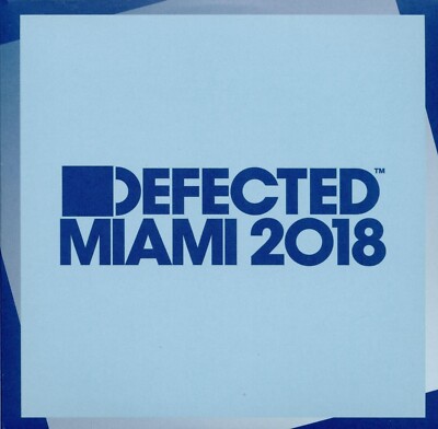 SIMON DUNMORE DEFECTED MIAMI 2018 THIRTYTWO 32 TRACK LISTINGS AUDIO MUSIC CD NEW