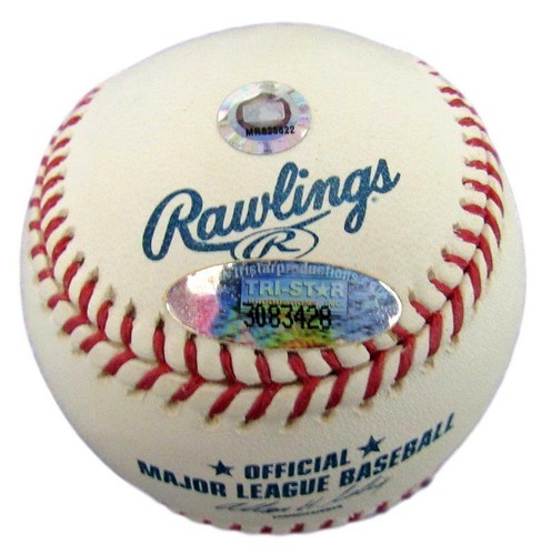 Eric Chavez Oakland A's Signed/Autographed Rawlings OML Baseball TriStar 143980 - Picture 3 of 7