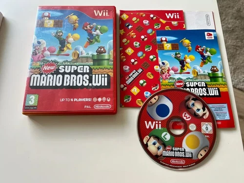 New Super Mario Bros Wii Nintendo Wii Complete FREE P&P UK SELLER FAST DESPATCH