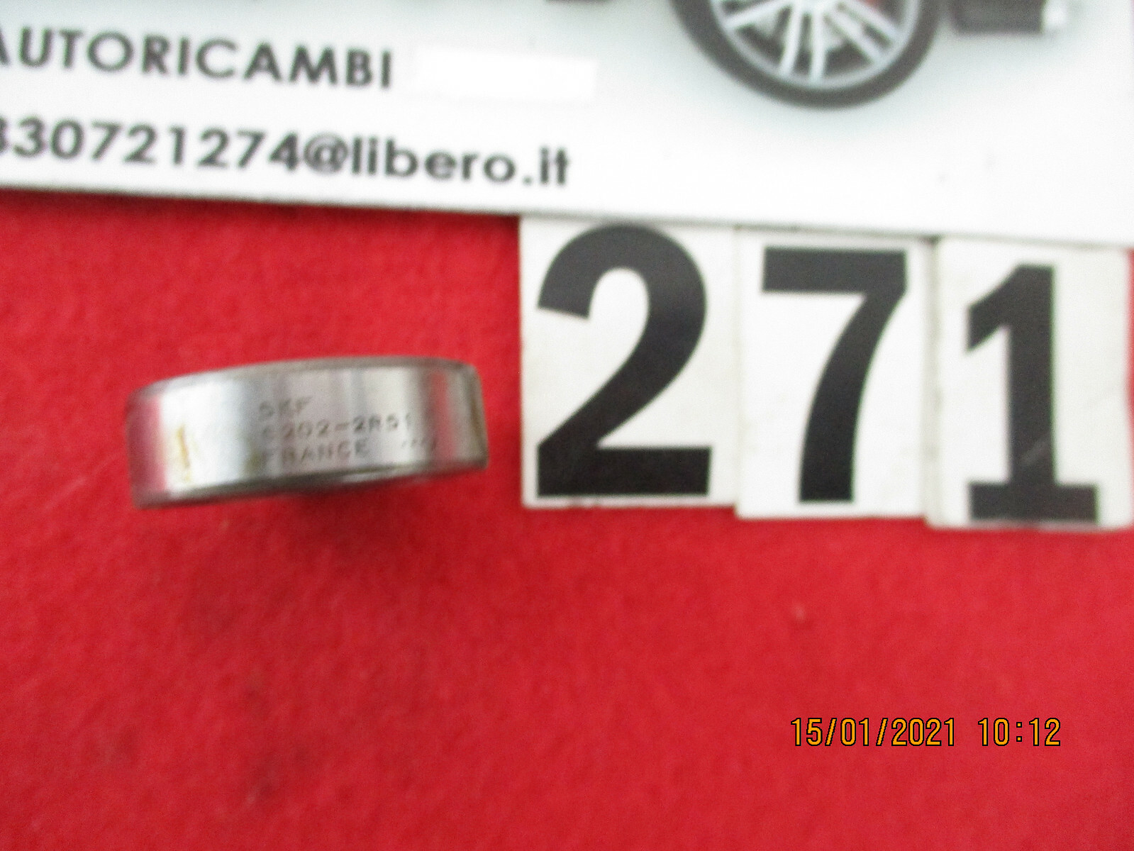 2/4PCS 6202 6202ZZ 6202RS 6202-2Z 6202Z 6202-2RS ZZ RS RZ 2RZ Cuscinetti A Sfere A Gola Profonda 15x35x11mm (Size : 2PCS, Color : 6202-2RS - Foto 8