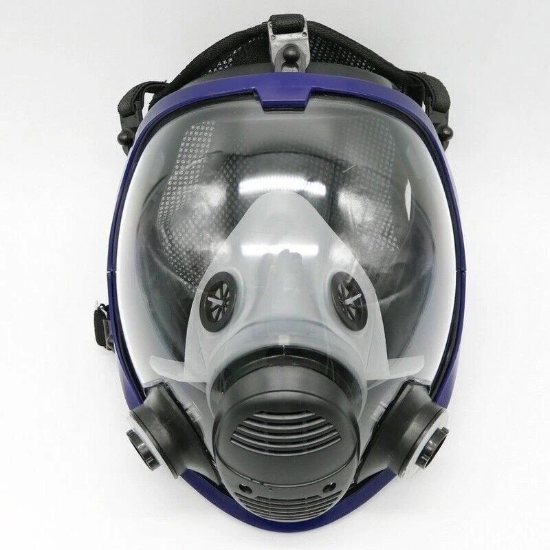 Full/Half Face Gas Mask Respirator Set For Painting Spraying Safety Facepiece US - Image 4 of 4