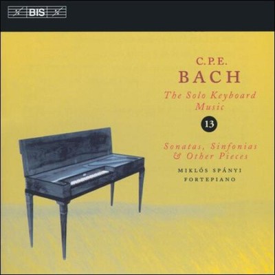 C.P.E. Bach: The Solo Keyboard Music, Vol. 13 [CD]