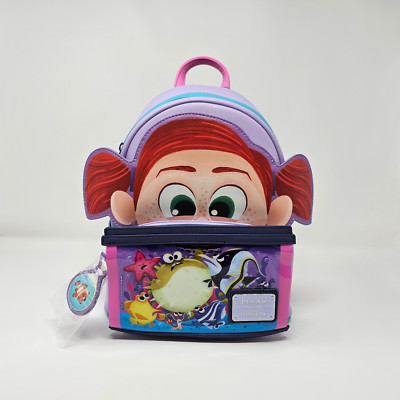    Disney Loungefly Pixar Findet Nemo Darla Mini Rucksack Backpack Sac à Dos