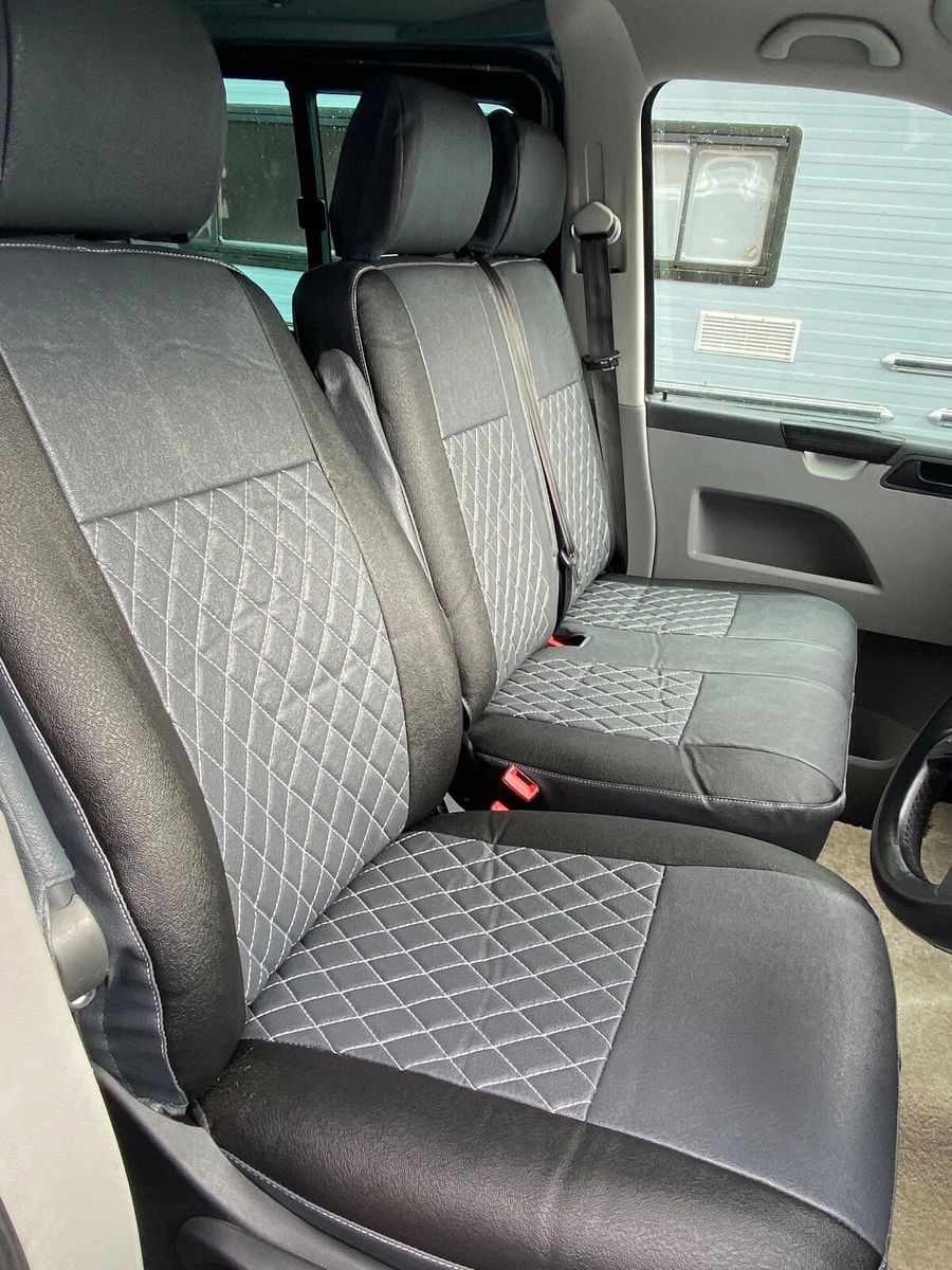 VAUXHALL VIVARO VAN LEATHERETTE CUSTOM MADE WATERPROOF SEAT COVERS