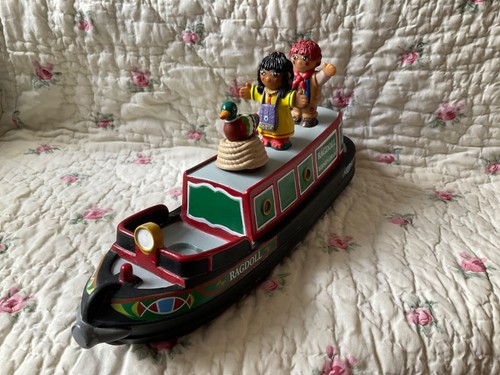 Rosie & Jim Canal Narrowboat Barge Boat with Figures Playset - Complete - Rare!! - Picture 2 of 9