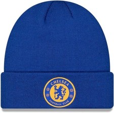 Chelsea Football Classic Logo Blue Cuff Knit Beanie Hat