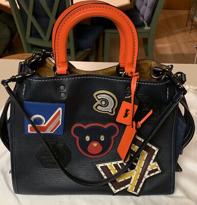 Coach 1941 Varsity Patch Rogue Bag Pre-owned
