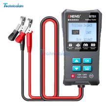 BT81 Car Battery Tester 12V/24V 100 to 1700CCA Cranking Charging Circut Tester-
