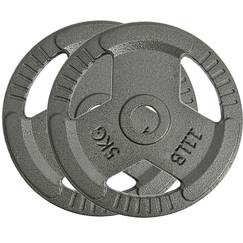 Olympic 2 inch Weight Plates 45 lb Barbell Plates Lifting Training Gym