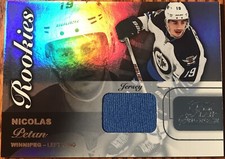 2015-16 Fleer Showcase Flair RO Jersey Nicolas Petan #55 Winnipeg Jets