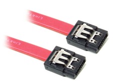 2x Serial ATA S-ATA-II SATA-2 Hard Drive Cable Data / HDD Cable 45cm