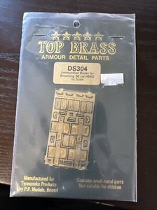 DS304 Ammunition Boxes for Browning .50 Cal HBM2 1/35 Scale