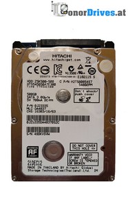 Hitachi  HTS545050A7E380 - 0J23335 - 500 GB - SATA - 220 0A90351 01 Rev. *