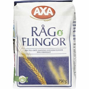 Axa Ragflingor - Rye Flakes - 750G (5028881143789)