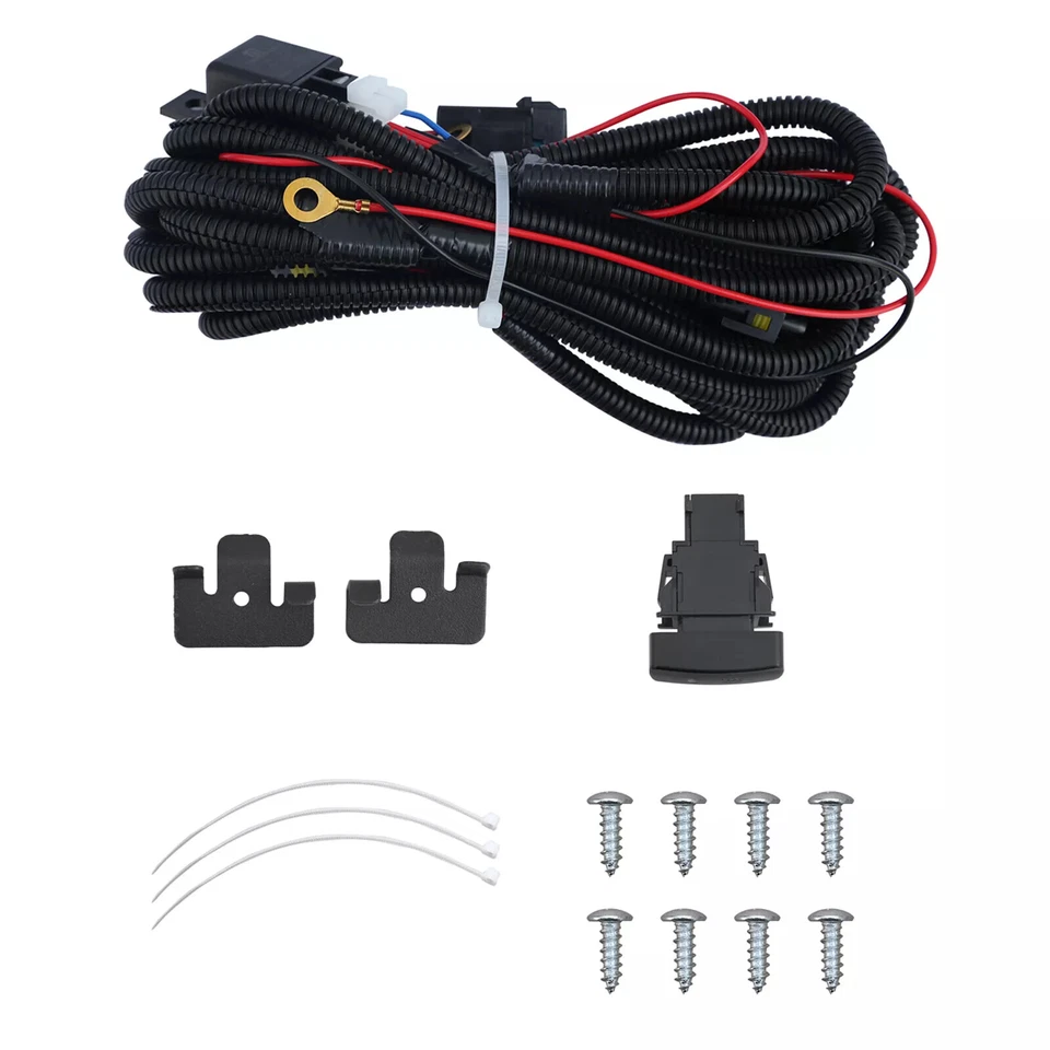 Ajuste 2002-2004 Acura RSX Type-S cupê 2 portas 2.0l lente transparente luzes de neblina com fiação - Imagem 2 de 4