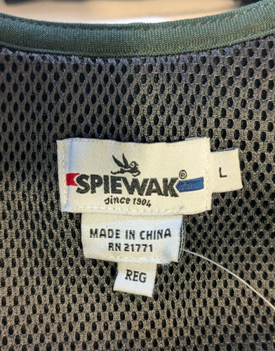 Spiewak 100% Poly Vest Carrier LARGE REG Uniform 2 Chest Pockets W/ MOLLE SPRUCE - Picture 4 of 6
