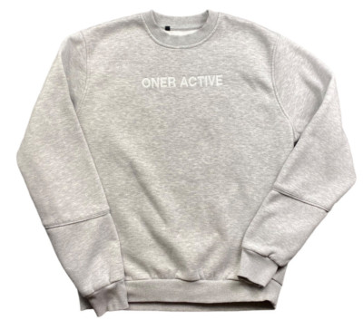 Oner Active Sweatshirt XL 2022 Light Grey Workout Casual School Activewear