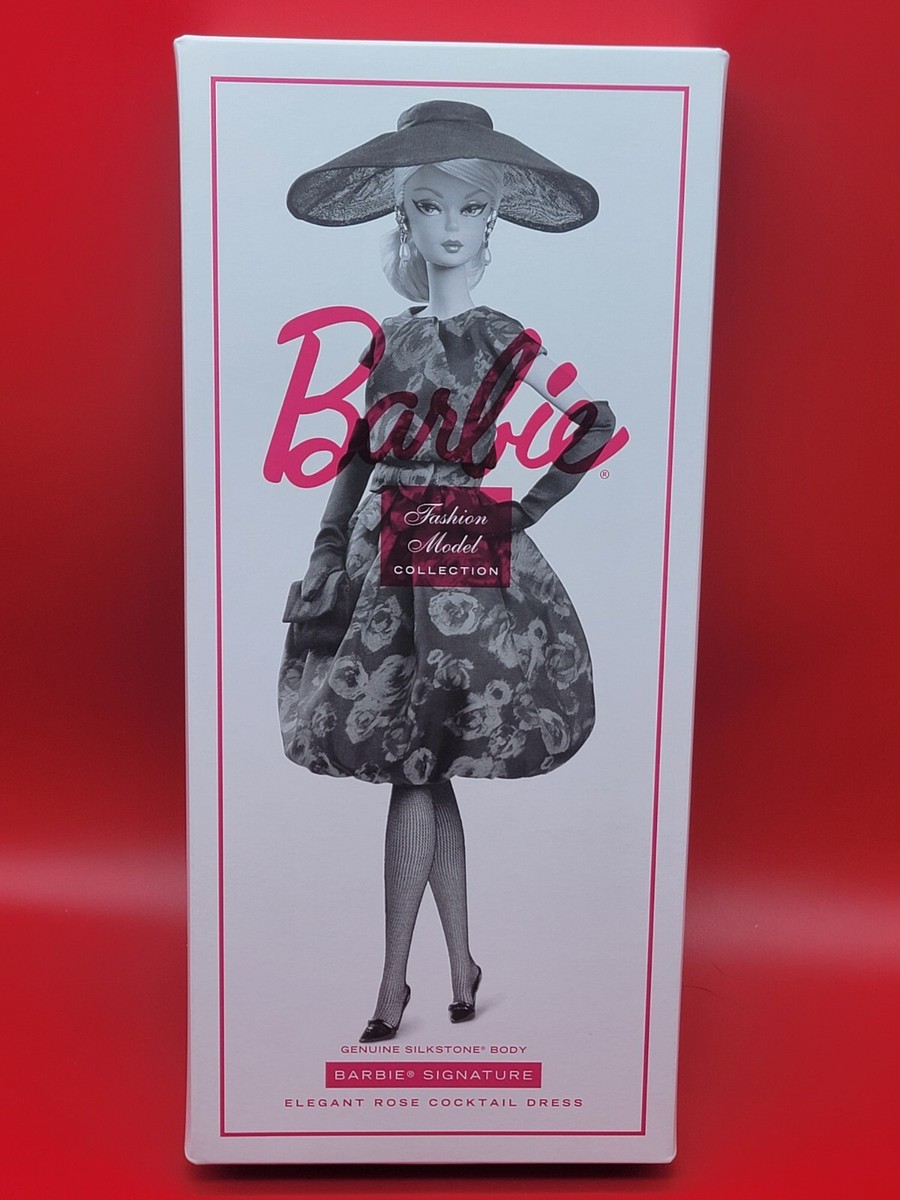 2017 Mattel Barbie Fashion Model Elegant Rose Cocktail Dress Doll #FJH77  NRFB | eBay