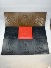 Metal Smith Molds Set Of 9 4" x 4" 