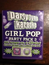 Party Tyme Karaoke - Girl Pop Party Pack 3 [32+32-song Party Pack] [4 CD]