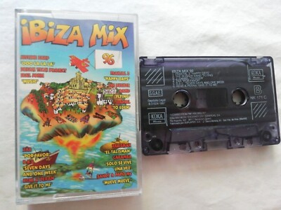 Ibiza Mix 96 Cassetta Tape Justine Earp, Talisman, J. Daniel E Altri Koka 1997